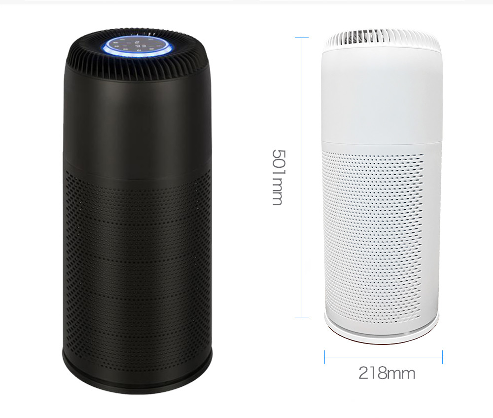 TEMP Display 200m3/H 18W Hepa Dust Filter Purifier