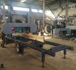 Horizontal sawmill portable /portable band saw diesel powered