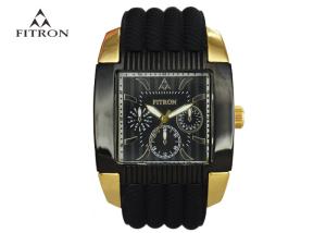 Wholesale Stylish Mens Designer Square Face Watches , Mens Oversized Watches Eco Friendly from china suppliers