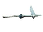 Double ended bolt Hanger Bolt With stainless steel plate for metal roof with