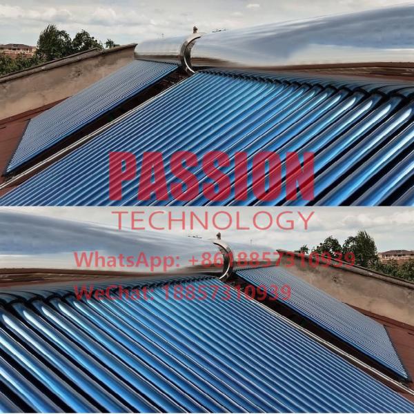 200L 304 Stainelsss Steel Solar Water Heating 300L Heat Pipe Solar Water Heater