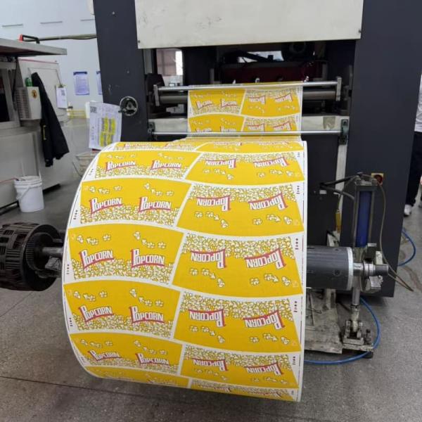 Eco Friendly Disposable PE Coated Paper Roll Custom For Food Packaging