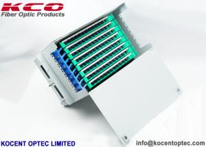 Wholesale 96 Core Rack Mount Fiber Optic Terminal Box ODF Unit / 96fo Steel Material from china suppliers