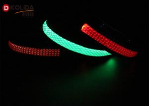 Wholesale LED Nylon Dog Collar Dog Cat Harness Flashing Light Up Night Safety Pet Collars from china suppliers