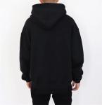 Blank Thick Unisex Plain Hoodies 100% Cotton Oversized Pullover Streetwear