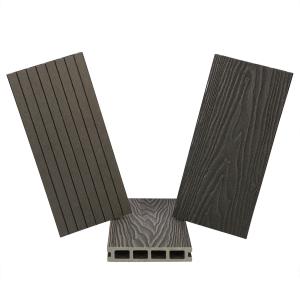 Wholesale Plastic Composite Decking Board for Modern Outdoor Grooved Flooring More Than 5 Years from china suppliers