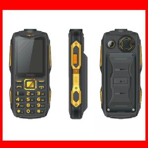 China 2.4inch  Factory Sale Unlocked Phone Outdoor Mobile Waterproof Feature Phone with Power Bank and Torch  Big Sound on sale
