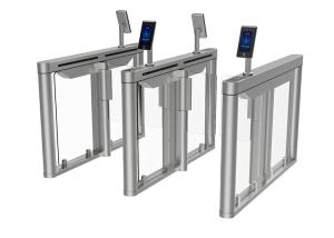 Wholesale 180 Degree Swing Gate Turnstile Brushless DC Pedestrian Control SS304 Acrylic from china suppliers