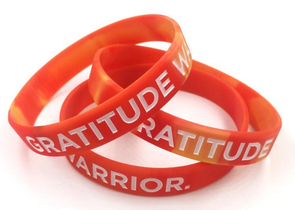 Custom Silicone Bracelet Bangle Luminous Wristband Bracelet Recessed Silicone