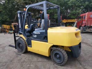 Wholesale Komatsu FD50 5 Ton Side Shift Second Hand Forklift from china suppliers