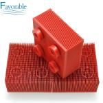 130297 Red Nylon Bristles Brushes For Lectra VT5000 VT7000 MP Cutter Machine
