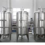 Stainless Steel 5000LPH UF Water Filter System Ultrafiltration Drinking Water