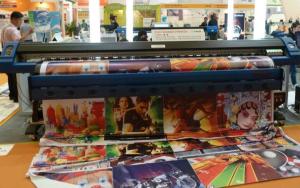 Wholesale 3 DX7 Heads Eco Solvent Printing Machinery 1.8M A-Starjet 7703 Printer CMYK from china suppliers