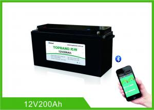 Wholesale Lifepo4 Bluetooth Lithium Battery 12 Volt 200Ah 2000 Cycles Life With Heating Film from china suppliers