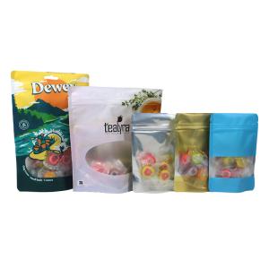 Wholesale Plastic Transparent Window Stand Up Pouch Custom For Fishing Lure Packaging from china suppliers