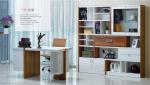 Simple Full Bedroom Furniture Sets / Melamine Bookcase With Multi - Fuction
