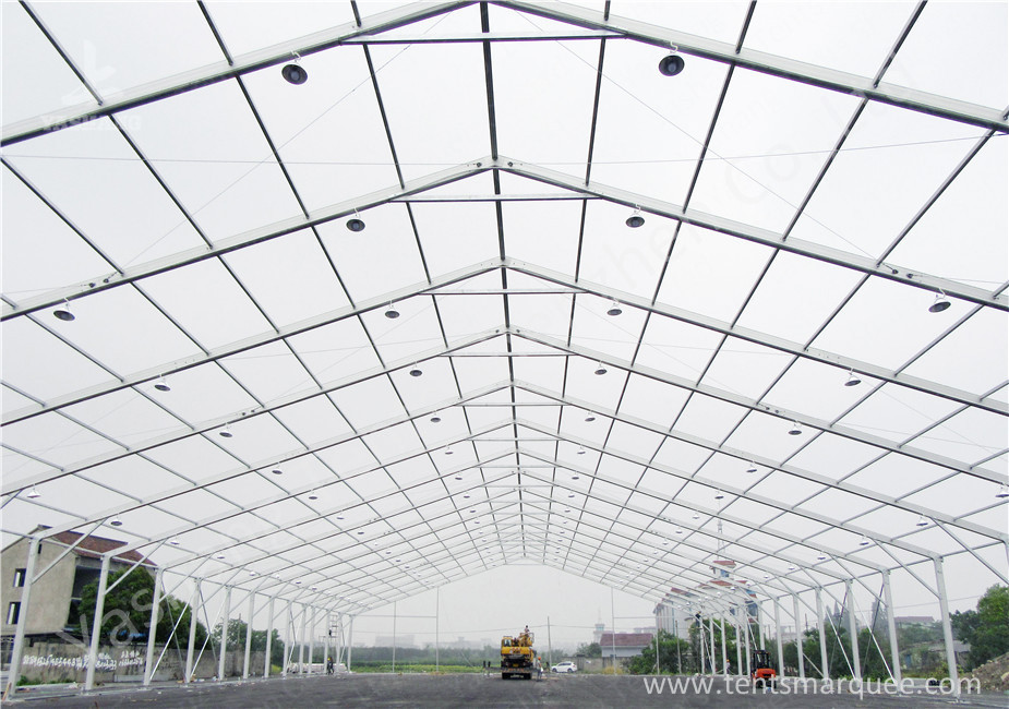 Large Square Industrial Marquee / Temporary Industrial Storage Buildings