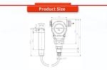 Industrial Grade UNIVO UBPT500-601SY Liquid Level Transmitter for Accurate