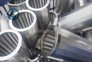 Wholesale Versatile Polish Stainless Steel Wedge Wire Screen Pipe from china suppliers