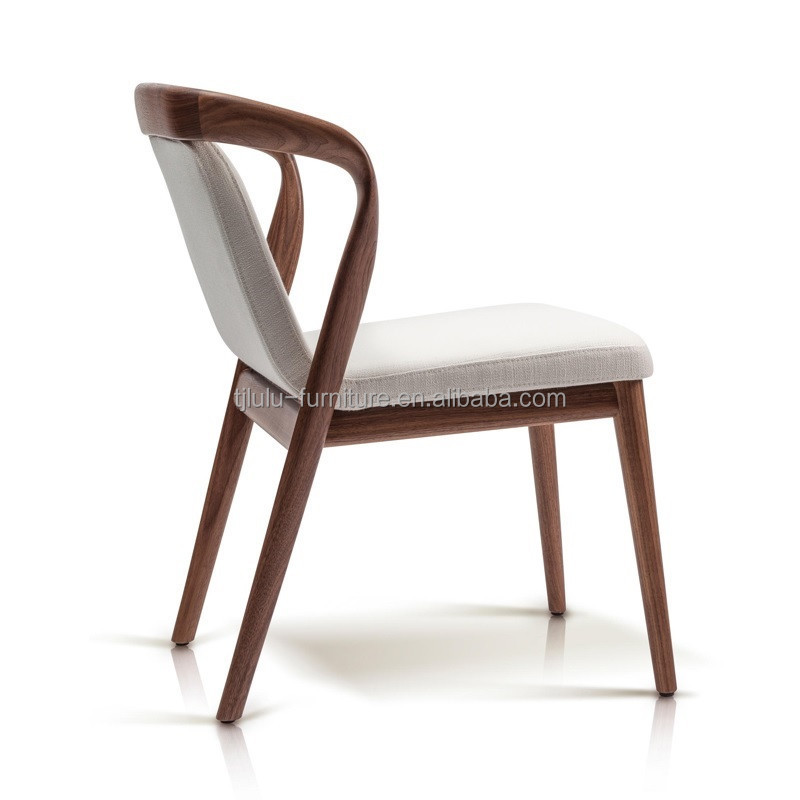 Customize Luxury Modern Wooden Furniture Y Mail Packing Solid Wood Dining Chair for Restaurant