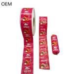 Custom Printed Polyamid Sausage Casings OEM Logo Printed Polyamide Plastic