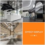 Environmentally Friendly Waterproof Mirror Bamboo Charcoal Wall Panel Anti Moth