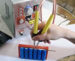 709A handheld battery spot welder + T338D Rechargeable battery parameter
