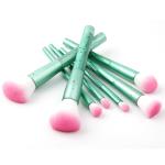 Plastic Taklon Synthetic 7pcs Complete Makeup Brush Set