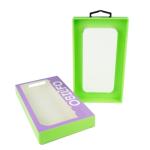 Custom Printed Logo Electronic Packaging With Hanger Cardboard Phone Case