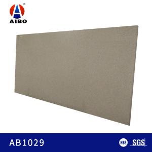 Wholesale Smooth 18MM Taupe Glass Quartz With Bathroom Wall Countertop Table Top from china suppliers