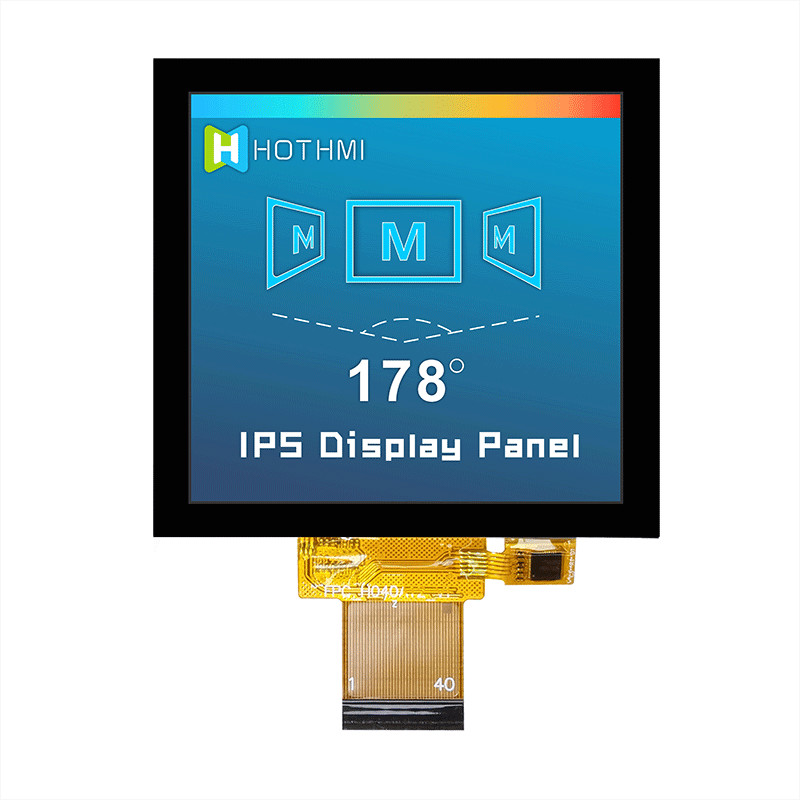 Square IPS TFT LCD Display 4 Inch 320x320 Dots With Pcap Monitor TFT module