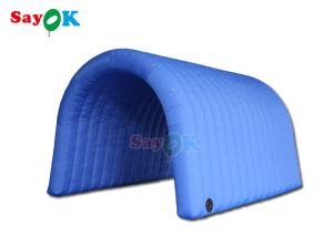 Wholesale Inflatable Lawn Tent 5x5x3mH Blue Inflatable Tunnel Tent Oxford Cloth For Exhibition from china suppliers