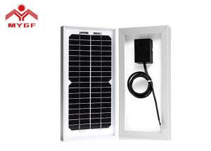 Wholesale White Black Rear 5 Watt Monocrystalline Solar Panel Household Outdoor Camping from china suppliers