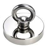 Strong Neodymium Permanent Pot Magnet with Internal Thread ISO9001 2008