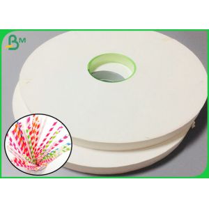 Buy cheap Various Size 60gr Food Grade White Kraft Paper For Paper Straws Biodegradable from wholesalers