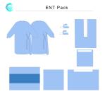 Sterile Reinforced ENT Basic Surgical Drape Pack / Delivery / Universal
