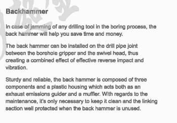 Back Hammer - Bh240