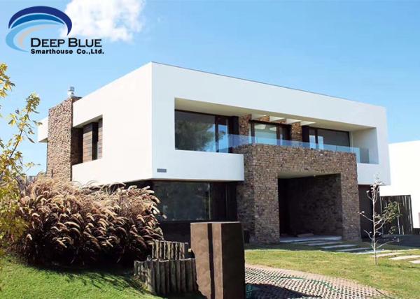 Luxury Prefab Steel Houses Prefabricated home based on AS / NZS/CE Standard