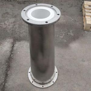 Wholesale Dia 20-800mm Alumina Ceramic Tubes Alumina Ceramic Lined Pipe from china suppliers