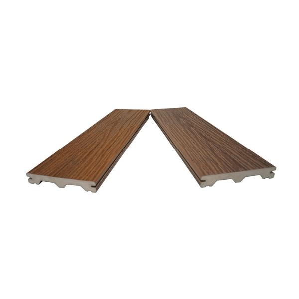 Waterproof Ideal Choice Arch PVC Solid Decking for Garden and Outdoor Environmen