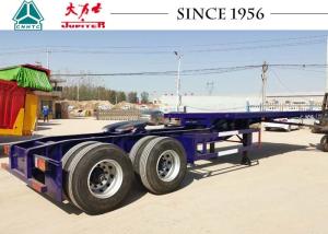 Wholesale 20FT / 40FT 2 Axle Interlink Flatbed Trailer Side Wall Trailer from china suppliers