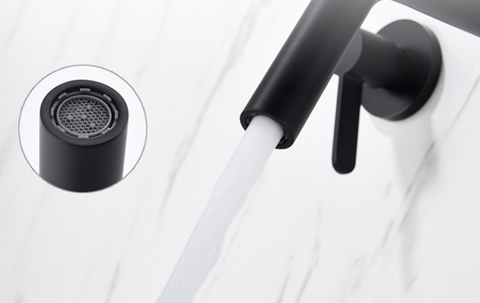 Double Handle Embedded Box ODM Concealed Basin Mixer
