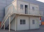 Double - Deck Shipping Storage Container Homes Flexible Assembly Four Houses