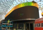 Commercial 5mm Full Color curved led wall 6500nits advertising LED display Ultra