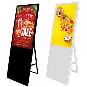 China VETO 43-inch Commercial Portable Folding Flexible Network LCD Digital Signage on sale