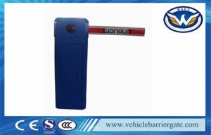 China OEM Blue Housing Vehicle Barrier Gate With Traffic Light Signal on sale