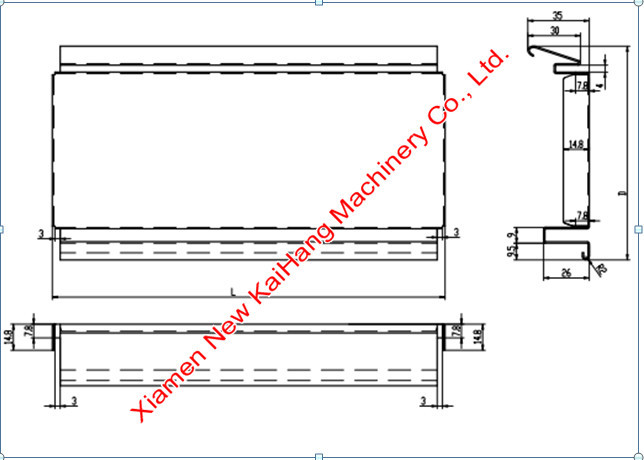 Box Panel Shelf Upright Roll Forming Machine With Width Multi Sizes Adjustable