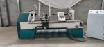 Automatic loading Wooden poles CNC wood turing lathe CNC wood lathe