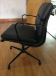 Popular Ergonomic Office Chair Black Coated Aluminum Alloy Armrest / Frame