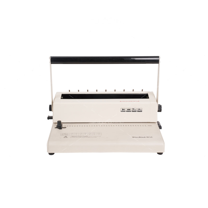 Manual Comb 300mm Width Document Binding Machine Portable For Office
